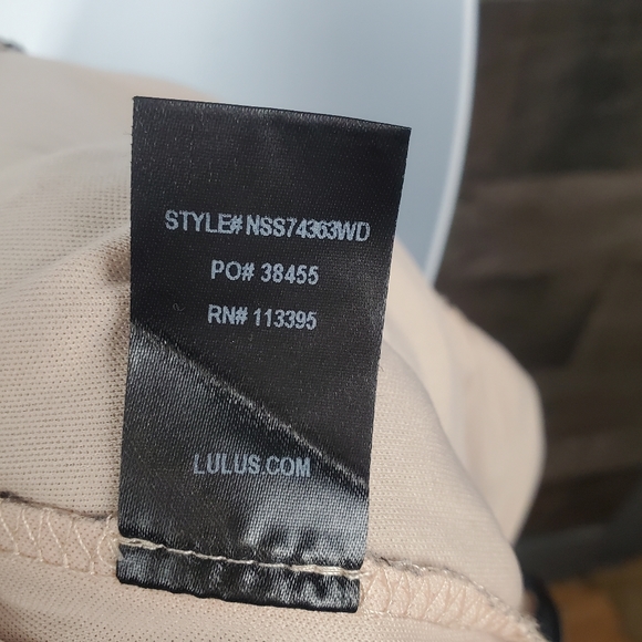 Lulu's Amora Black Wide Leg All Lace Eyelash Scallop Hem Jumpsuit - Picture 11 of 12